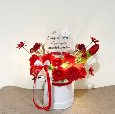 Bloom Box Akrilik Ucapan Grand Opening Kabupaten Kebumen