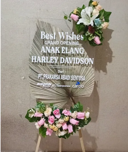 Papan Akrilik Ucapan Grand Opening Kabupaten Kebumen